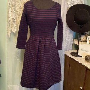 Anthropologie Maeve Rib-knit Dress Sz 2